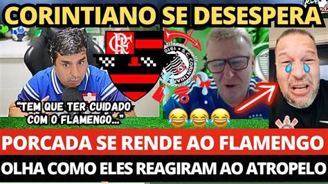 PORCADA SE RENDE AO FLAMENGO OLHA COMO ELES REAGIRAM AO ATROPELO