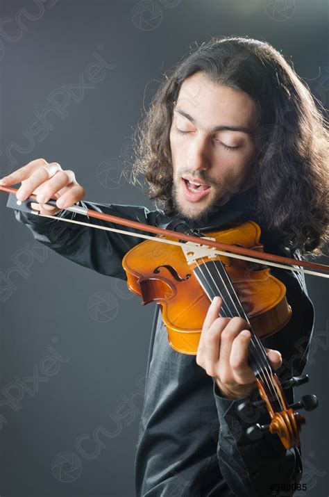 Fiddler playing the violin - stock photo 390085 | Crushpixel