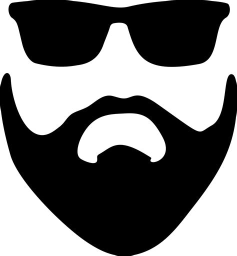 Face with Beard and Glasses PNG Image - PurePNG | Free transparent CC0 PNG Image Library