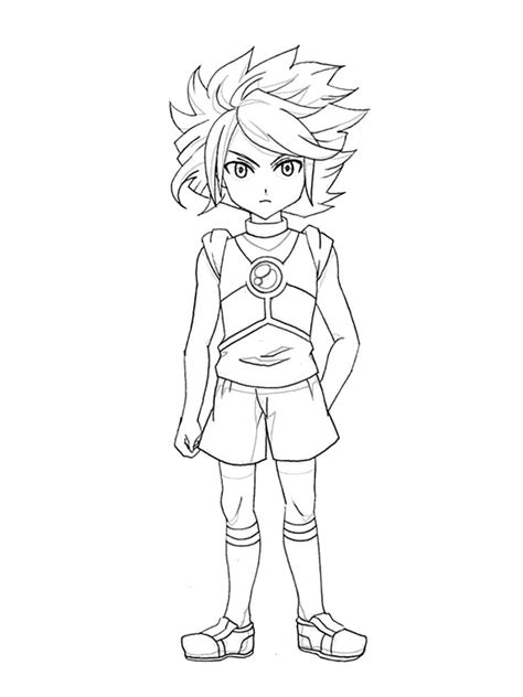 Coloriage Inazuma Eleven à imprimer sur ColoriageEnfant