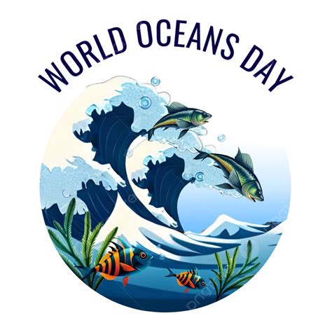 World Oceans Day Transparent Background World Oceans Day Oceans Day