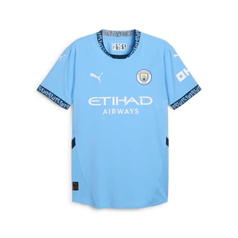 MANCHESTER CITY AUTHENTIC MATCH HOME SHIRT 2024 25 CalcioItalia