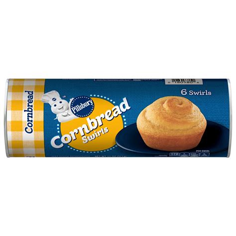 Pillsbury Cornbread Swirls - Shop Biscuit & cookie dough at H-E-B