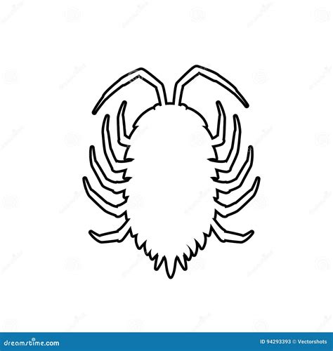 Lice Drawing Illustration Vector CartoonDealer 160187007