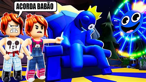 O Parque Do Azul Bab O Cap Tulo Rainbow Friends Realtime Youtube