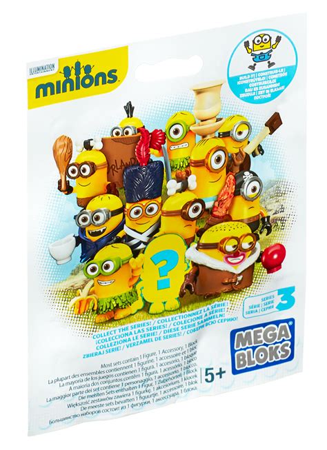 Buy Minions Mega Bloks Despicable Me Buildable Minions Blind Packs