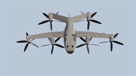 Joby S4 EVTOL - 3D Model by Autoflex