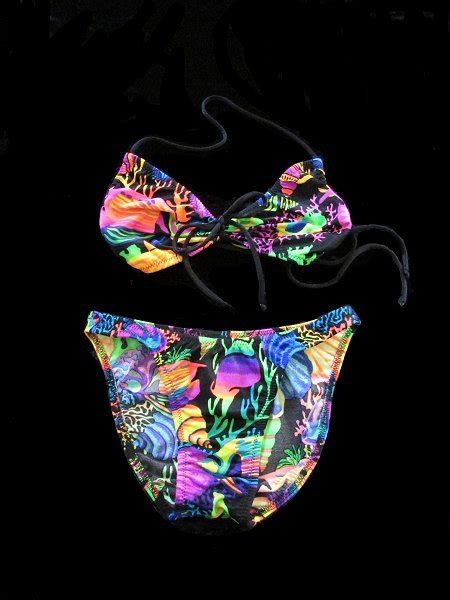 Coral Reef 2 Retro Low Rise Bikini Set Jita Outlet Bikinis American