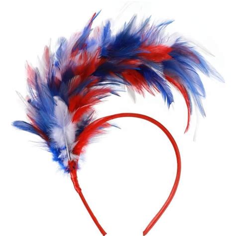 Bandeau Plumes Chapeaux Fascinateur Ann Es Coiffe Plumes Blanc