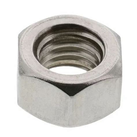 Hexagonal Stainless Steel Hex Nut Thickness Mm At Rs Piece In