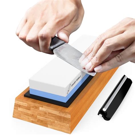 Sharp Pebble Premium Whetstone Knife Sharpening Stone Side Grit