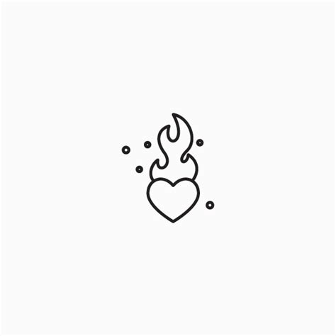 Flaming Heart Icon — TADMINT — Design Resources and Merchandise for ...