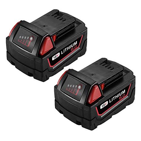 Upgrade 60ah M18 Lithium Replacement Battery For Milwaukee 18v Milwaukee Cordless Power Tools