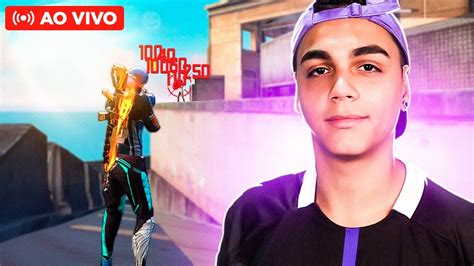 Freitas Ao Vivo Br Ranqueado Solo Free Fire Mobile Live On