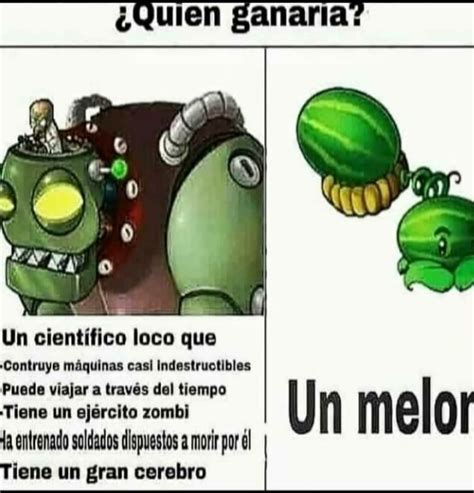 El T Tulo Se Fue A Jugar Plantas Vs Zombis Meme Subido Por