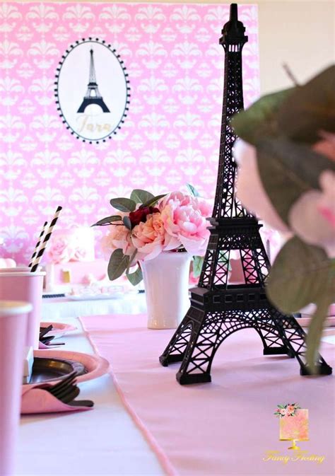 French Parisian Birthday Party Ideas Photo 20 Of 25 Paris Themed Birthday Party Parisian