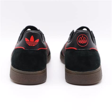 Adidas Spezial - Black & Red – PlatinumShoeCare