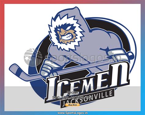 Jacksonville IceMen - 2017/18, ECHL, Hockey Sports Vector / SVG Logo in ...