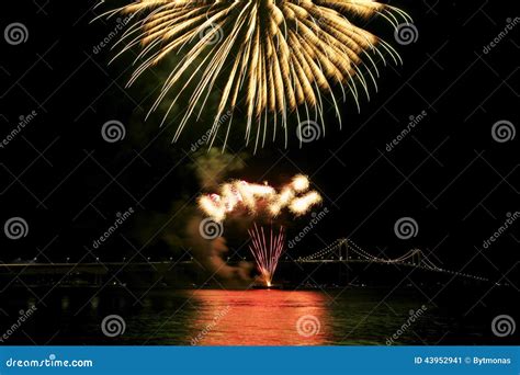 Newport bridge stock image. Image of firework, cloud - 43952941