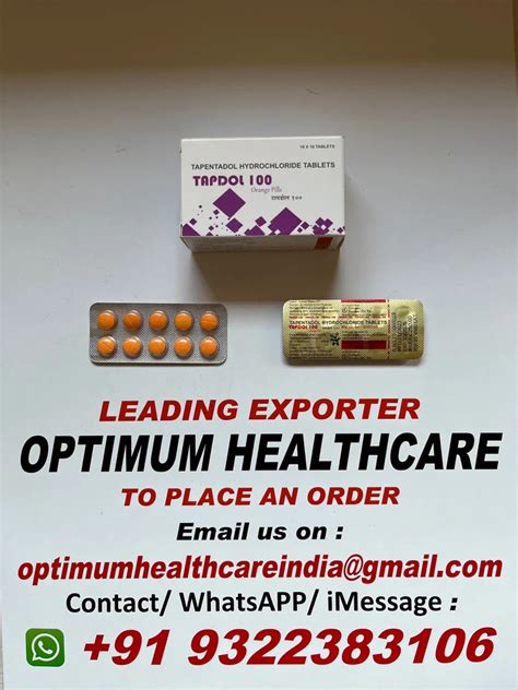 Tapentadol Tablets Tapidol Latest Price Manufacturers Suppliers