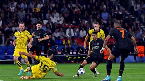 Borussia Dortmund vs PSG Fecha hora y dónde ver Semifinal ida