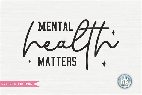 Mental Health Matters Graphic By Hkartist12 · Creative Fabrica