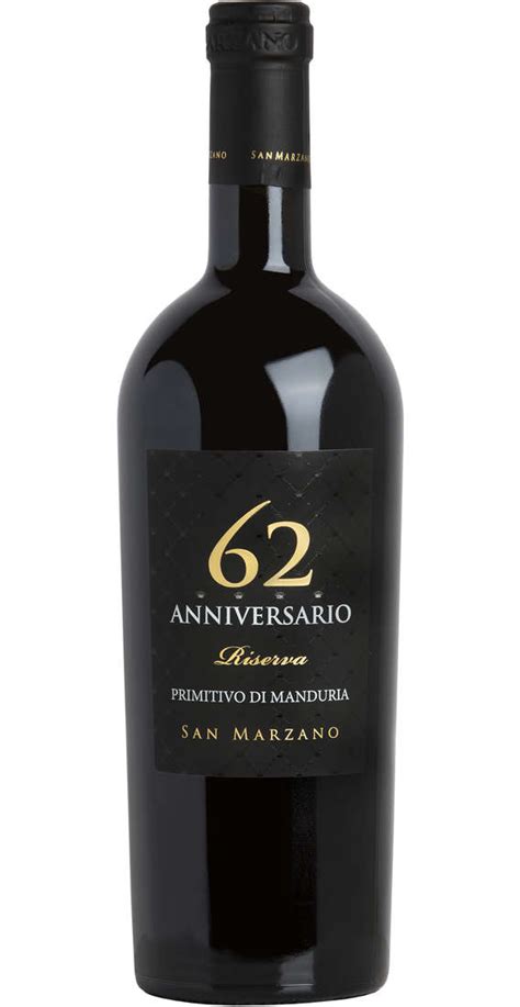 Primitivo Di Manduria Riserva Anniversario Dop Puglia Italia