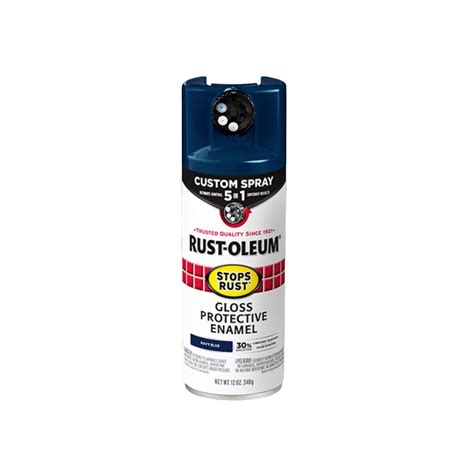 Rust Oleum® Stops Rust® Protective Enamel With Custom Spray 5 In 1 Navy 376904 Rural King