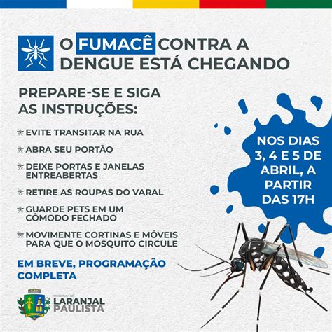 Contra A Dengue Secretaria Da Sa De Reinicia O Fumac Na Zona