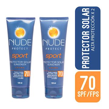 Protector Solar Nude Sport Spf Uva Uvb X Ml PrEsp X Und