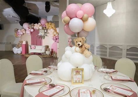 Teddy Bear Baby Shower Ideas Decorations Pink Bear Baby Shower