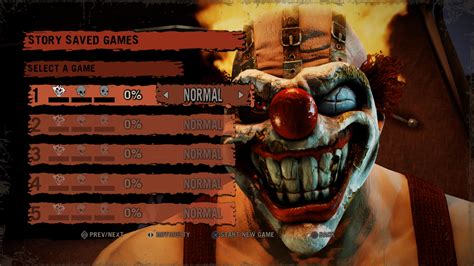 Twisted Metal Storyline