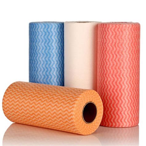 11 Roll Kitchen Disposable Non Woven Fabrics Washing Cleaning Cloth