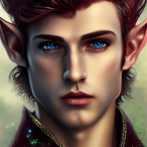 Handsome Elven Prince Graphic Creative Fabrica