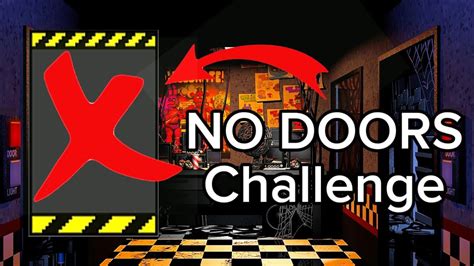 Is It Possible To Beat Fnaf Without The Doors Youtube