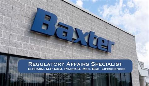 Baxter Hiring In Regulatory Affairs