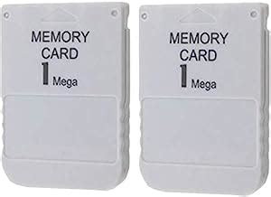 Wicareyo Tarjetas De Memoria De Mb Para Consola Playstation One Ps