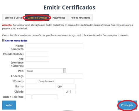 Como Solicitar O Certificado