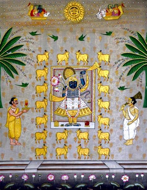 Pin By Suresh Dhawan On Shrinathji Pichwai Paintings Krishna Art