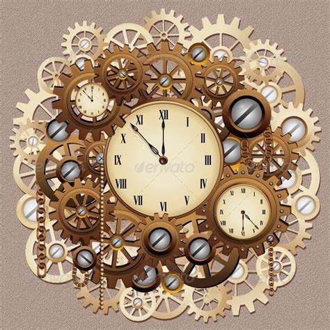 Steampunk Style Clocks and Gears | Clock, Steampunk clock, Classic clocks