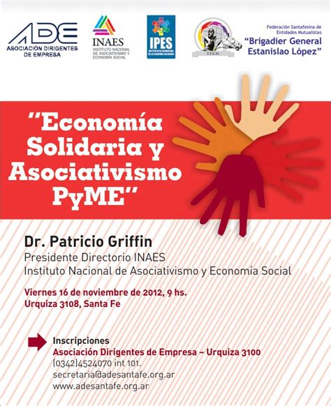 Conferencia Econom A Solidaria Y Asociativismo Pyme A Cargo Del Dr