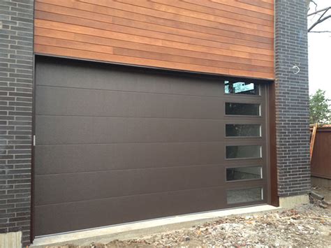 Fiberglass Garage Doors-Modern Fiberglass Garage Doors installed in ...