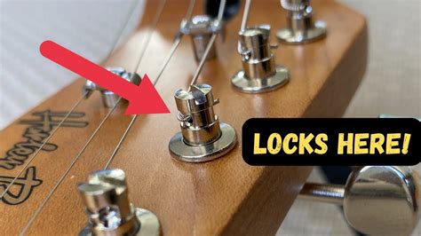 How To Change Strings With Kluson Style Vintage Locking Tuners For