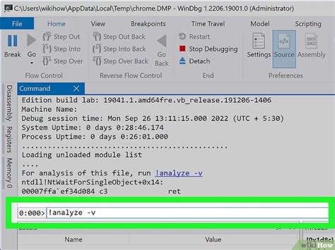 How To Open And Analyze Windows Crash Dump Dmp Files