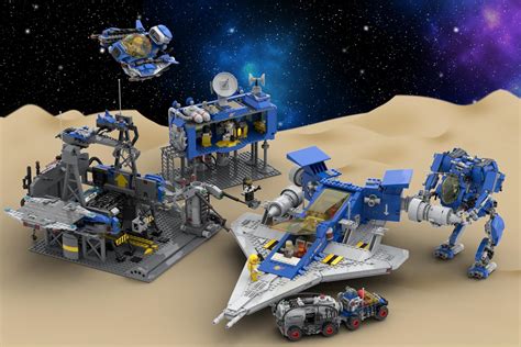 Every Spaceship Needs Its Repair Station Just As The Galaxy Explorer 10497 Does R Lego