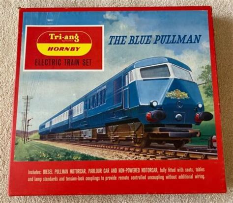 Tri Ang Hornby Rs The Blue Pullman Train Set Ebay