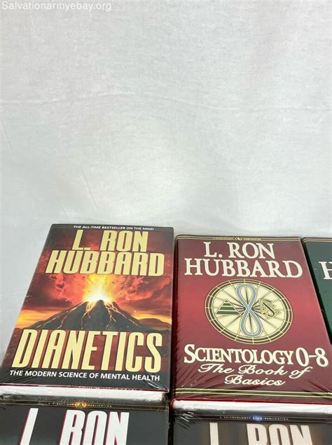 Lot Of 17 L Ron Hubbard Books On Scientology All New And Sealed Ebay