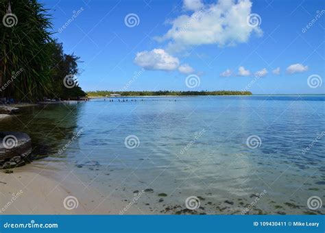 The Beautiful Atoll of Fanning Island Stock Image - Image of group ...