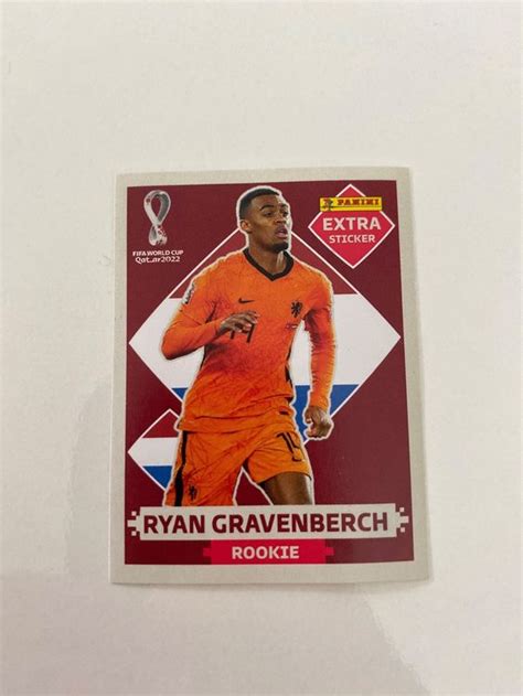 Ryan Gravenberch Extra Sticker Panini Kaufen Auf Ricardo