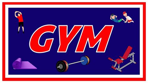 AT THE GYM Aprende vocabulario de inglés sobre el gimnasio YouTube